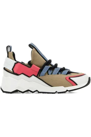 Pierre Hardy Leather Trek Comet sneakers