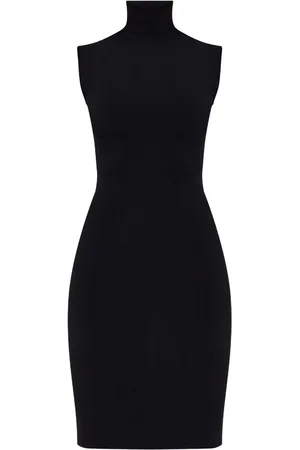 Vetements High-neck fitted minidress