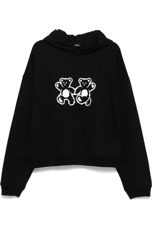 We11 Done Teddy twins hoodie