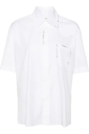 Marni Logo-embroidered shirt
