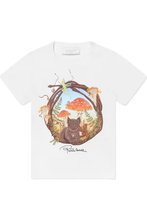 Roberto Cavalli Printed cotton T-shirt
