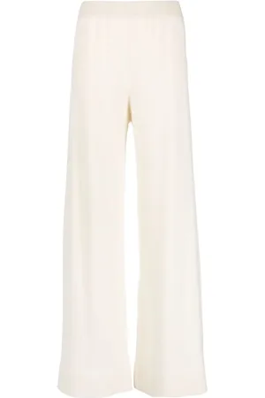 Fabiana Filippi Wide-leg cashmere knitted trousers