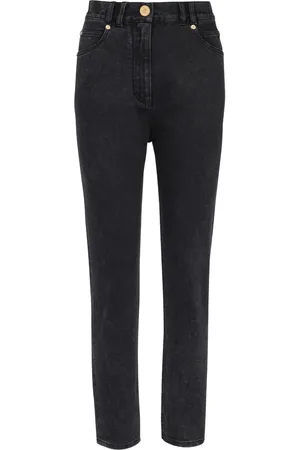 Balmain High-rise slim-cut jeans