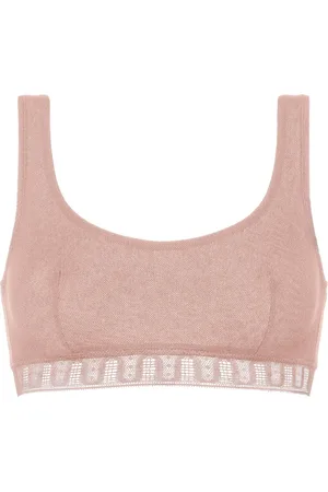 ERES Chiffon crop top bra