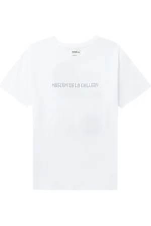 Musium Div. Graphic-print cotton T-shirt
