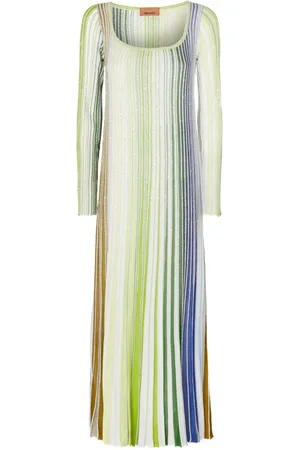 Missoni Striped long-sleeved dress