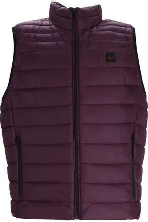 HUGO BOSS Quilted zip-fastened vest