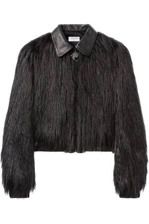 Puccini Kidhassia panelled faux-fur jacket