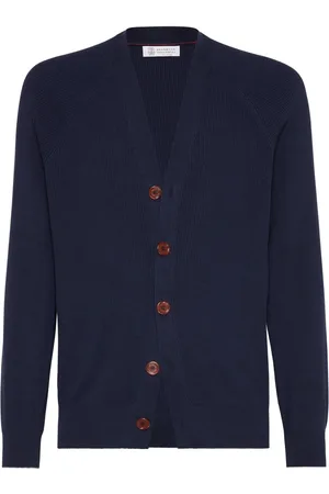 Brunello Cucinelli Ribbed-knit cardigan