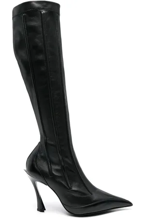 MUGLER 105mm Corset knee boots