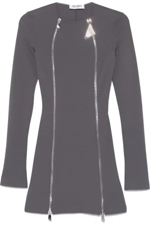The Attico Zipped mini dress