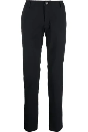Armani Exchange Mid-rise tapered-leg trousers