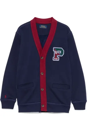 Ralph Lauren Logo-patch cardigan