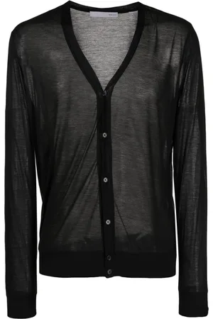 PRIVATE STOCK The Nero semi-sheer cardigan