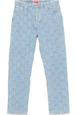 Kenzo Weave Bottan jeans