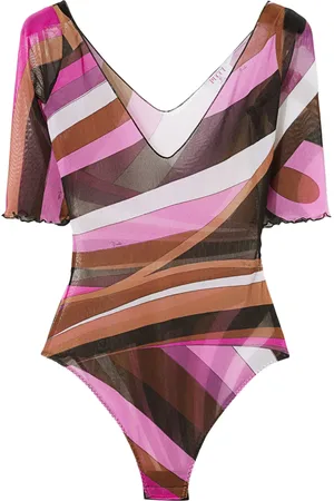 Puccini Iride-print bodysuit