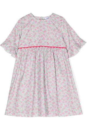 SIOLA Floral-print cotton dress
