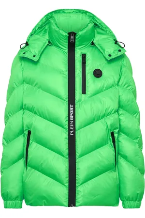 Philipp Plein Logo-patch puffer jacket