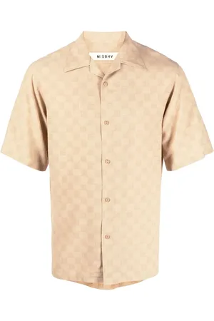 MISBHV Monogram-print short-sleeve shirt