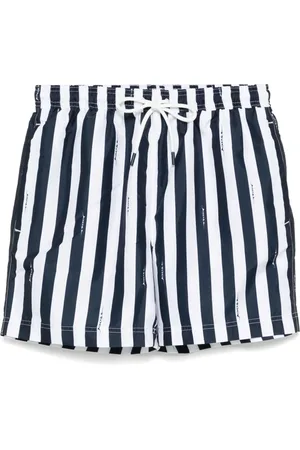 HUGO BOSS Striped swim shorts