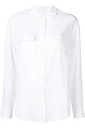 Equipment Signature slim-fit silk shirt
