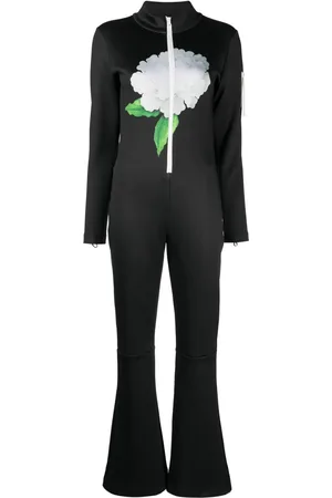 Cynthia Rowley Floral-print flared jumpsuit