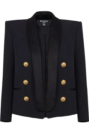Balmain Double-breasted wool blazer