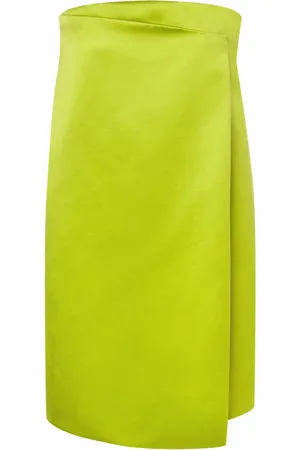 Serafini Strapless satin minidress