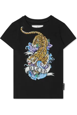 Philipp Plein Crystal-embellished cotton T-shirt