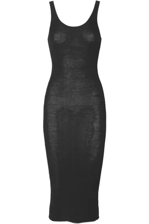 Cashmere In Love Sleeveless wool midi dress