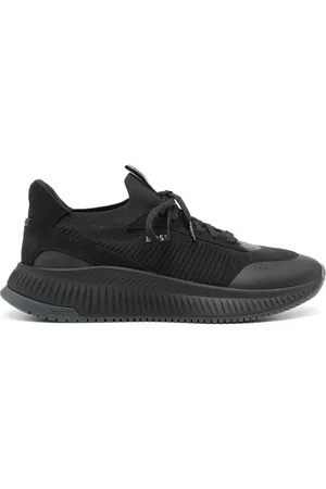 HUGO BOSS Logo-print mesh sneakers