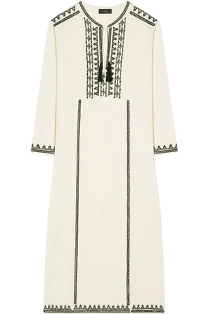 Alanui Akasha embroidered cotton-blend dress