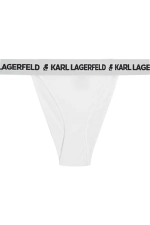 Karl Lagerfeld Logo-waistband Brazilian briefs