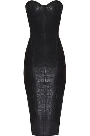Retrofete Charlize coated knit dress