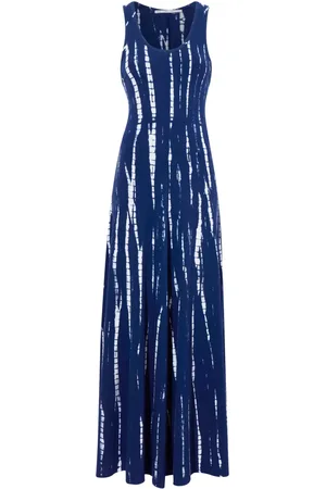 Proenza Schouler Tie-dye print sleeveless dress