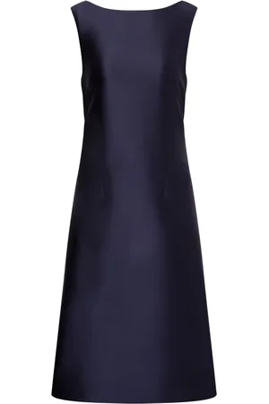Alberta Ferretti Silk-satin dress