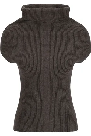 Rick Owens SL Crater knitted top
