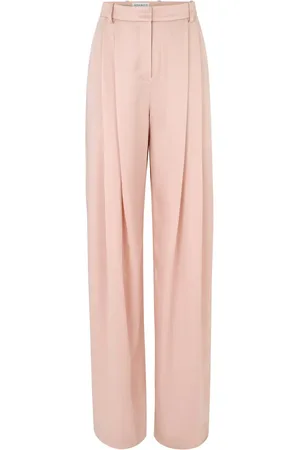 Nina Ricci Pleated wide-leg trousers