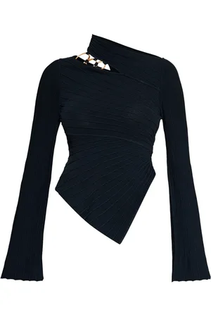Cult Gaia Ekko knitted top