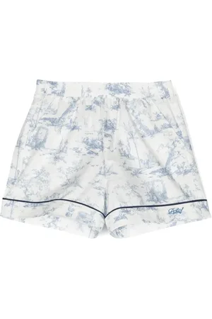 PHILOSOPHY DI LORENZO SERAFINI Graphic-print cotton shorts