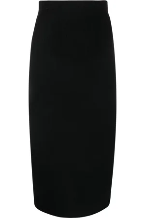 Victoria Beckham Knitted midi pencil skirt
