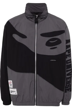 A Bathing Ape Logo-appliqu?? jacket
