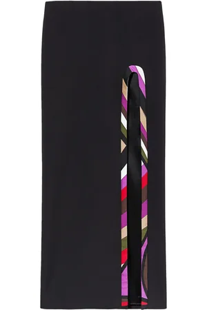 Puccini Iride-trim maxi skirt