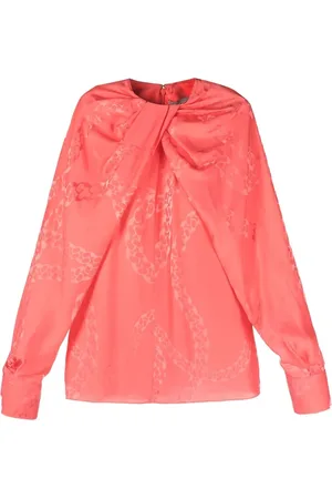 Stella McCartney Chain-link print blouse