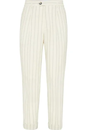 Brunello Cucinelli Striped trousers