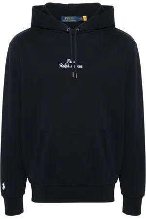 Ralph Lauren Logo-embroidered cotton hoodie