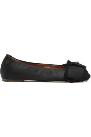Lanvin Bow-embellished ballerina shoes