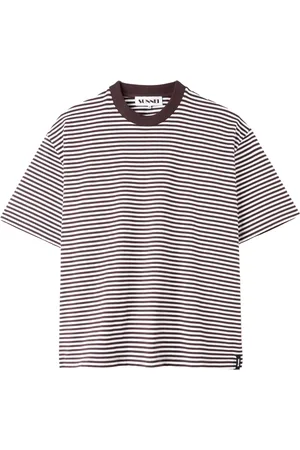 SUNNEI Striped cotton T-shirt