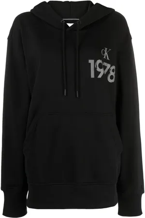 Calvin Klein Logo-print cotton hoodie
