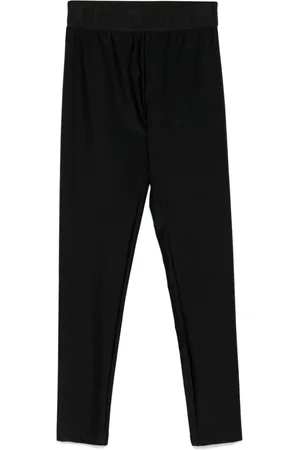 Roberto Cavalli Logo-waistband leggings